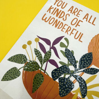 You Are All Kinds Of Wonderful, 2 of 2