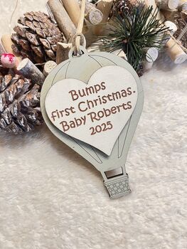 Mummy And Bumps First Christmas Gift Box For Expecting Parents, 9 of 11