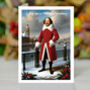 Festive, Funny William Shakespeare Christmas Card, thumbnail 7 of 7