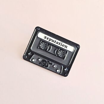 Reputation Cassette Enamel Pin Inspired By Taylor Swift, 2 of 4