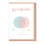 Love Bubble Valentines Card, thumbnail 2 of 2