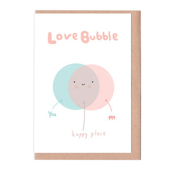 Love Bubble Valentines Card, 2 of 2