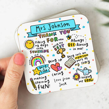Personalised Teacher Thank You Mug, 4 of 4