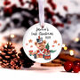 Personalised Babys First Christmas Bauble Decoration, thumbnail 5 of 9