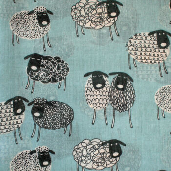 Sheep Print Scarf, 6 of 10