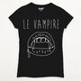Le Vampire Women’s Slogan T Shirt, thumbnail 4 of 5
