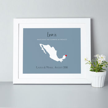 Limited Edition Love Is Location Print, 2 of 9