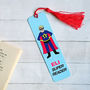 Design Your Own Superboy Bookmark Gift For Boy, thumbnail 2 of 4