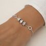 Baguette Diamond Bracelet Silver, thumbnail 1 of 7