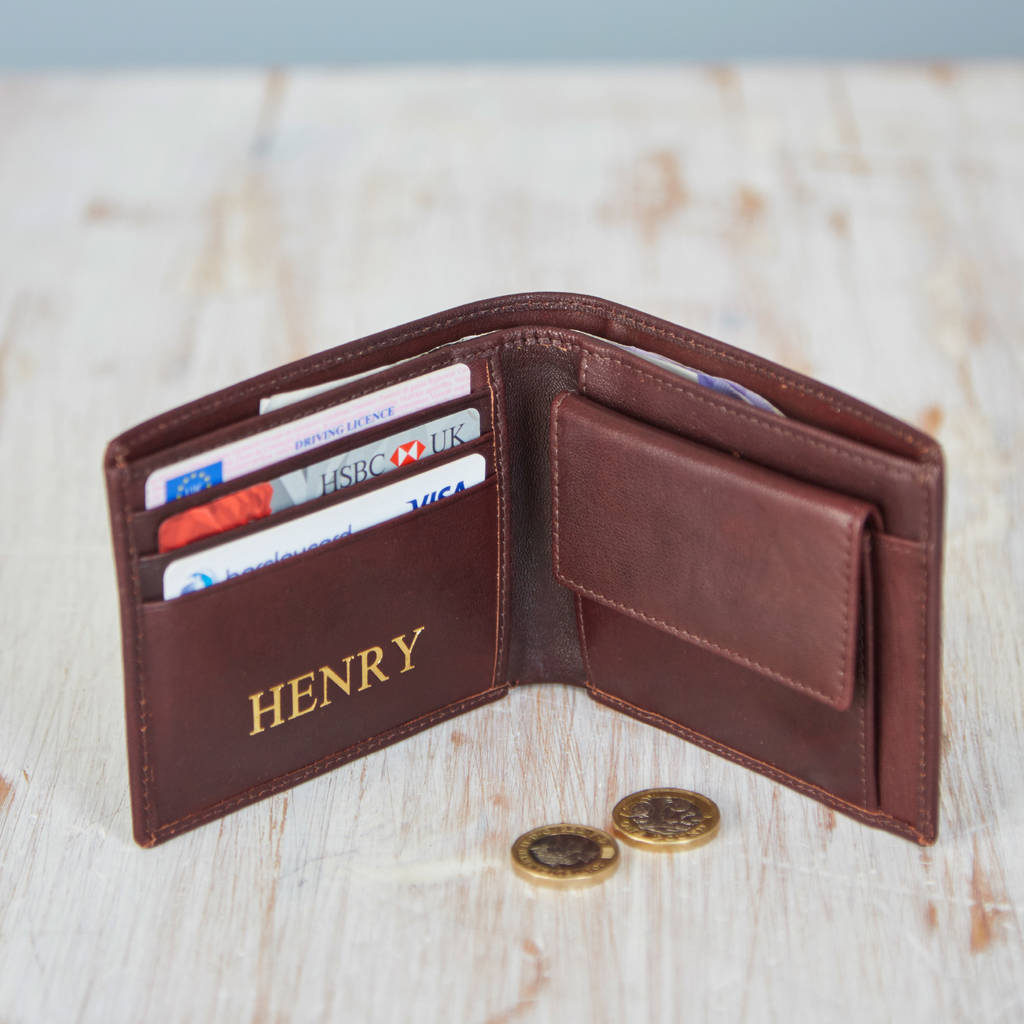 personalised purse wallet