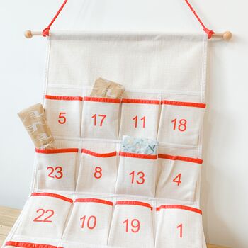 Personalised Christmas Advent Calendar Santa, 2 of 3