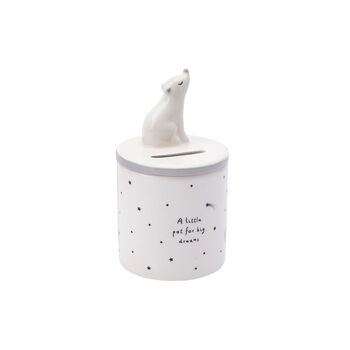 Ceramic Bear Money Pot Box | Gift Box, 2 of 4