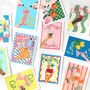 Bon Appétit Kitchen Wall Art | Hand Painted Breakfast Print, thumbnail 6 of 12