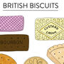British Biscuit Selection Print, thumbnail 3 of 7
