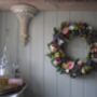 Summer Wedding Rosey Posy Decorative Wreath, thumbnail 7 of 8