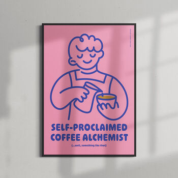 Coffee Alchemist Matte Art Print, 6 of 6