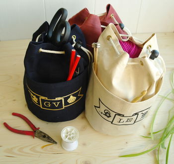 Personalised Craft Project Ditty Bag, 5 of 5