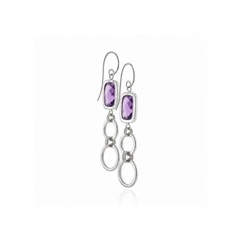 Desert Mystery Chandelier Earrings In Sterling Silver, 3 of 5