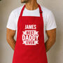 Personalised Best Daddy Ever Apron, thumbnail 6 of 7