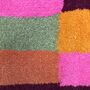 Handmade Tufted Multi Coloured Mini Runner Rug, thumbnail 11 of 12