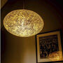 Callisto Gold Oval Ceiling Light, thumbnail 1 of 6