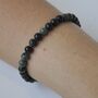 Men's Kambaba Jasper Green Crystal Bracelet Gift For Him, thumbnail 2 of 5