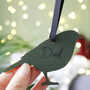 Robin Wooden Hanging Decoration, thumbnail 4 of 12
