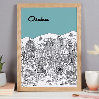 Personalised Osaka Print, 6 of 10