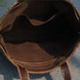 Leather Hand Woven Leather Bag Oversize, thumbnail 9 of 12