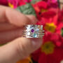 Personalised Birthstone Spinner Ring, thumbnail 10 of 12