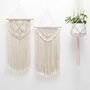 Pack Of Two Macrame Woven Wall Hanging Decoration, thumbnail 4 of 4
