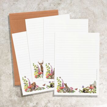 Woodland Animals Letter Writing Set, 5 of 10