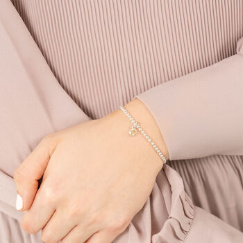 Sterling Silver November Birthstone Bracelet, 2 of 9