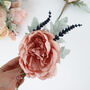 Large Peony Buttonhole Or Corsage, thumbnail 4 of 4