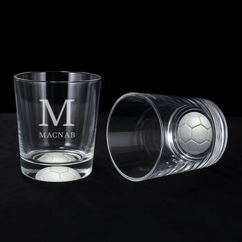 Personalised Frosted Football Base Tumbler, 2 of 2