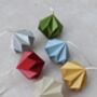 Metallic Diamond Origami Paper Christmas Decoration, thumbnail 4 of 8