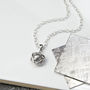 Meteorite Orb And Star Necklace, thumbnail 3 of 4