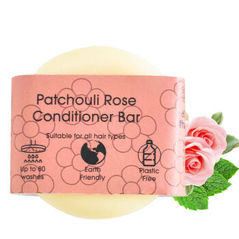 Patchouli Rose Conditioner Bar For All Hair Types, 10 of 10