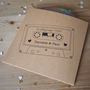 Set Of 10 Personalised Mixtape CD Sleeve Favours, thumbnail 1 of 1