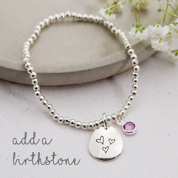 Personalised Bracelet For Stepmum With Birthstone, 2 of 6