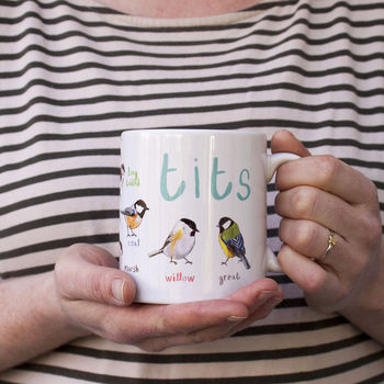 'Tits' Bird Mug, 4 of 6