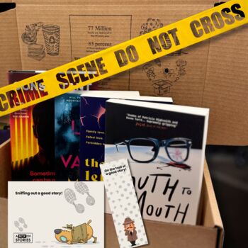 Four Surprise Crime And Thriller Books Mystery Box, 2 of 11