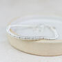 Sterling Silver Mini Rings Bracelet, thumbnail 3 of 6