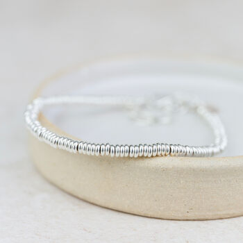 Sterling Silver Mini Rings Bracelet, 3 of 6