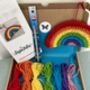 Rainbow Decoration Crochet Kit, thumbnail 1 of 4