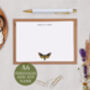 Moth Personalised Note Cards A6 Notecard Set, thumbnail 3 of 6