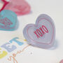 Love Heart Acrylic Ring, thumbnail 7 of 9