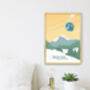 Morzine Ski Resort France Travel Poster Art Print, thumbnail 2 of 8