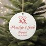 Personalised Engaged Ornament, thumbnail 1 of 2