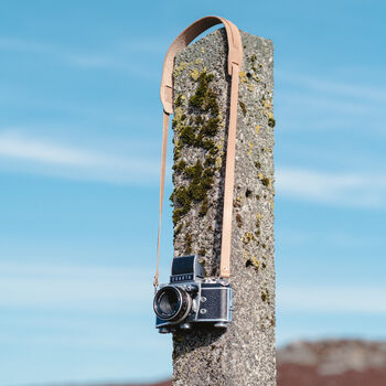 Personalised Wide Leather Camera Strap, 4 of 12